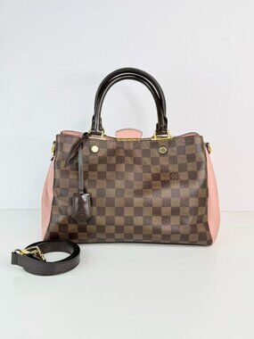 Louis Vuitton Brittany Damier ebene top handle bag